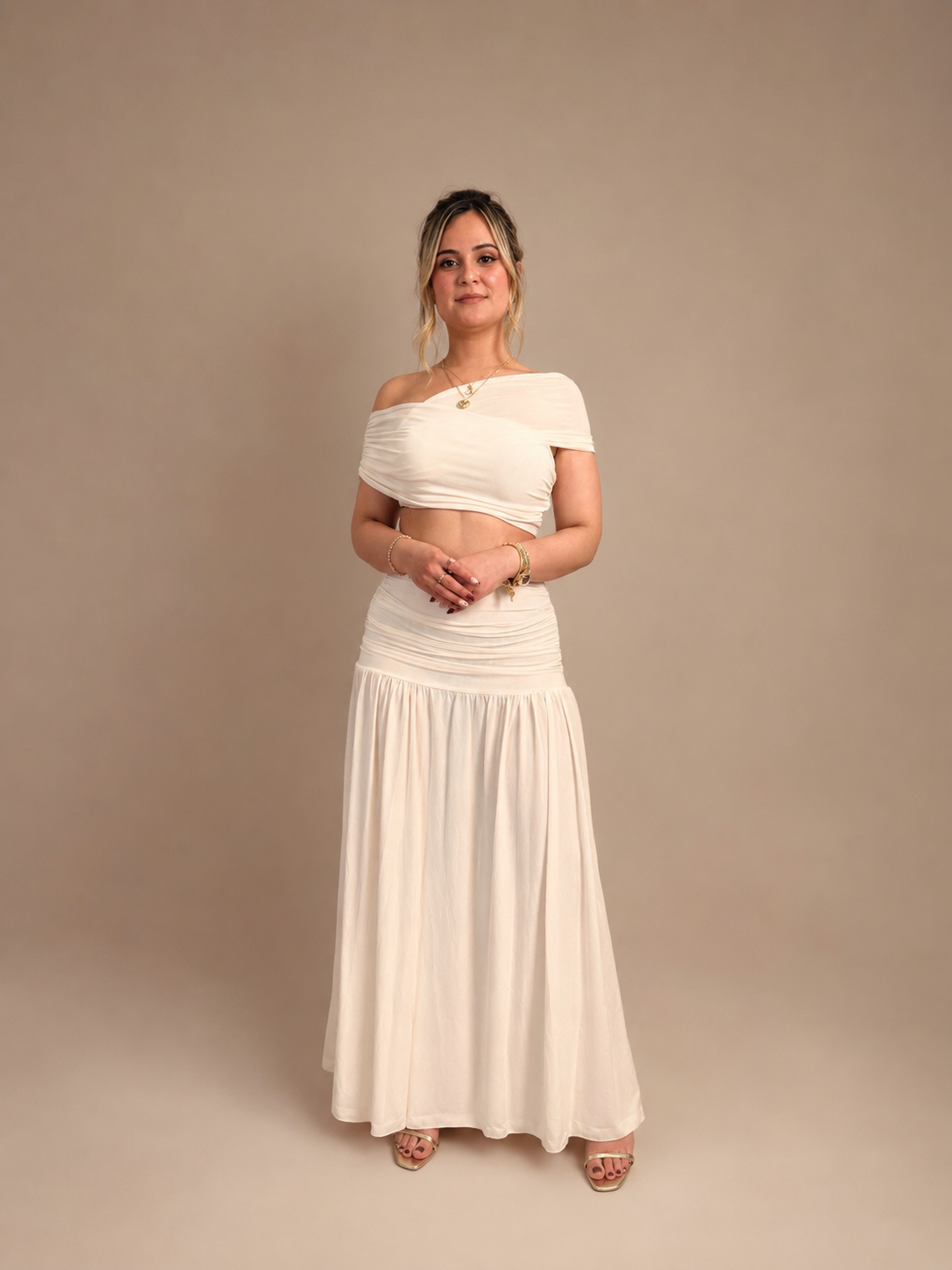 Nothing to Worry about Skirt Set